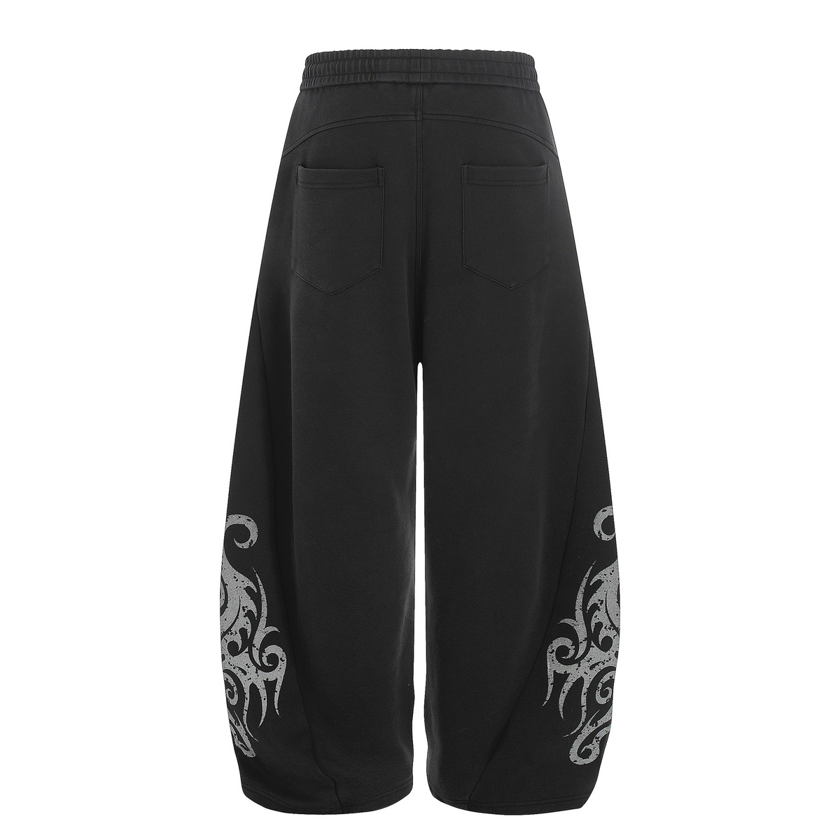 SIGIL WIDE SWEATPANTS / BLACK